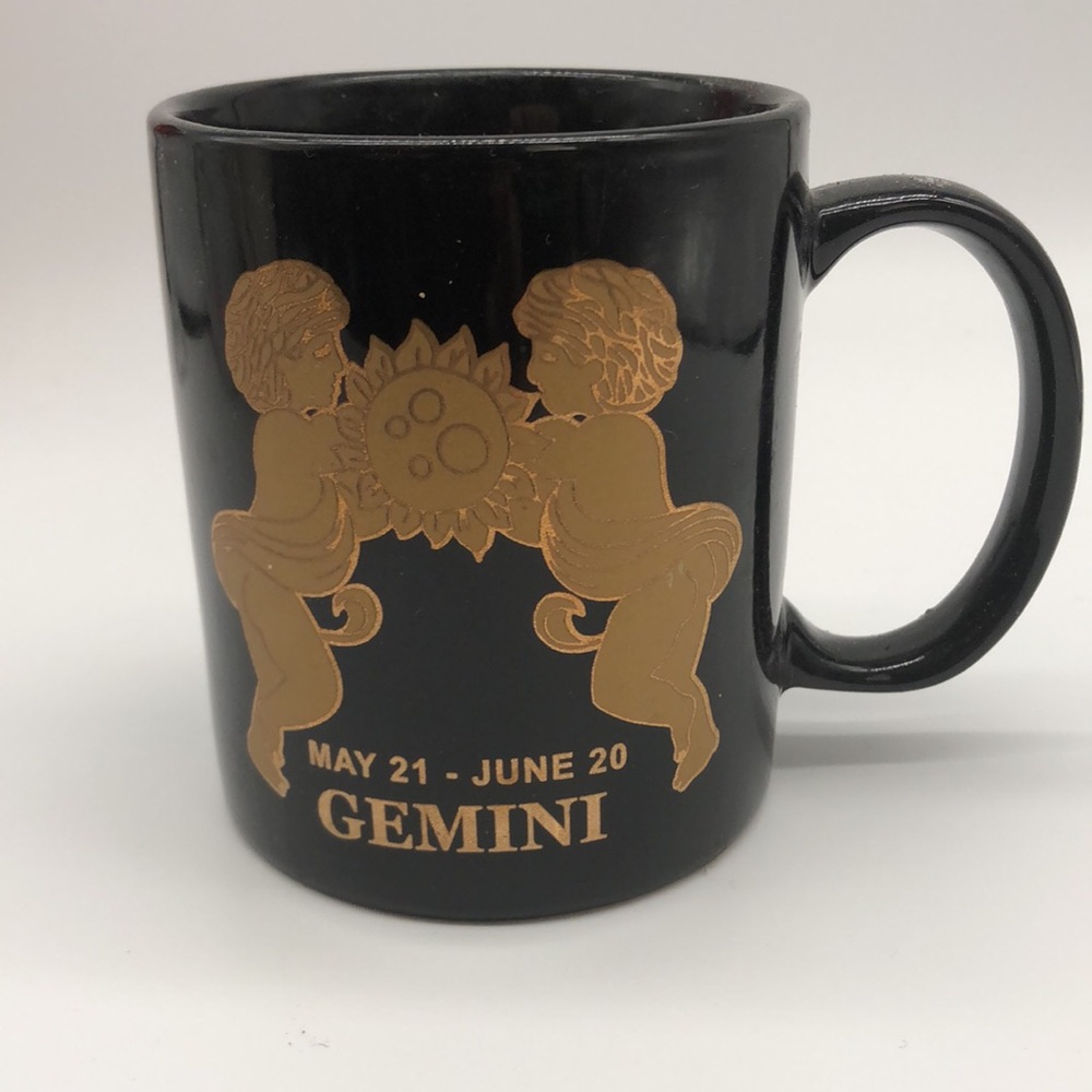 Gemini astrological mug